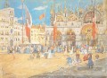 St Marks Venise Maurice Prendergast aquarelle